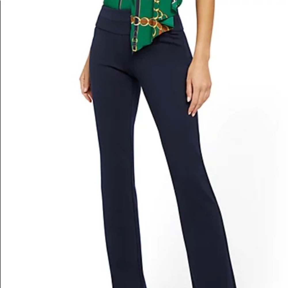 Navy blue pull on ponte pants size M - Never Been Worn - with tags